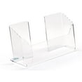 thumbnail image 1 of Case of 25, Clear Acrylic Literature Holders for Tabletop, Single Pocket Accommodates 9"w Brochures, 1 of 1