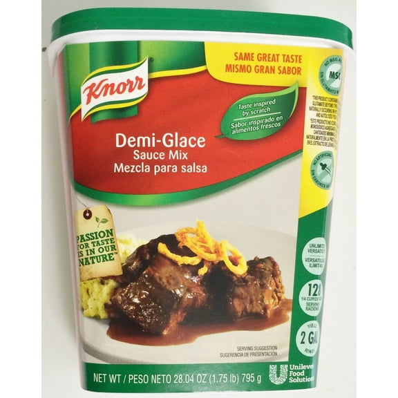 Case of 4, Knorr, Demi Glace Sauce, 1.75 lbs