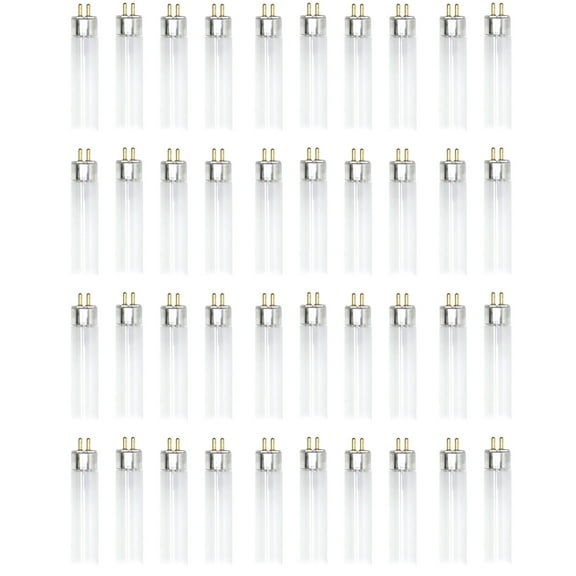 (Case of 40) GE 62022 - F54T5/47W/841/ECO 47-Watt Straight T5 Fluorescent Tube Light Bulb