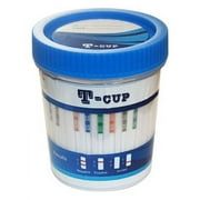 Case of 5 12 Panel Drug Test Cup OPTION A Amp/Bar/Bup/Bzo/Coc/MDMA/Mtd/Opi/Oxy/Pcp/Tca/Thc