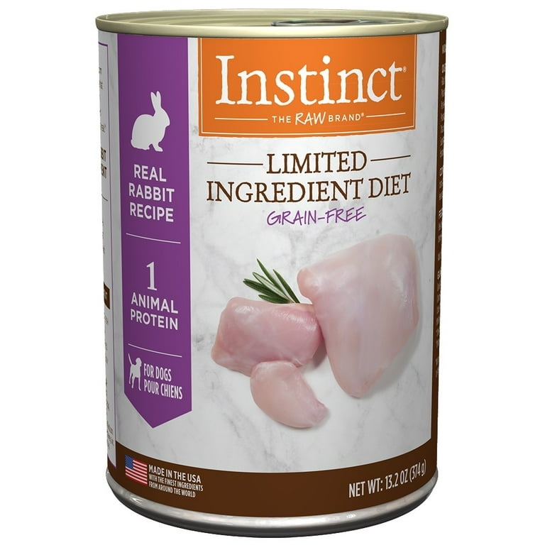 Instinct Limited Ingredient Diet Adult Grain-Free Real Lamb Recipe Wet Dog Food, 13.2 oz. Cans (Case of 6) Instinct Limited Ingredient Diet Adult Grain-Free Real Lamb Recipe Wet Dog Food, 13.2 oz. Cans (Case of 6)