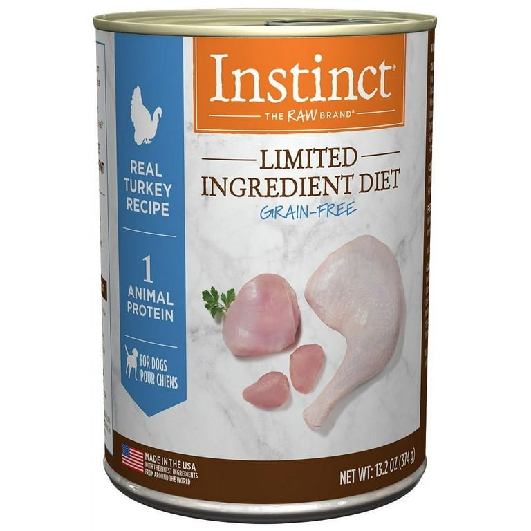 Instinct Limited Ingredient Diet Adult Grain-Free Real Turkey Recipe Wet Dog Food Instinct Limited Ingredient Diet Adult Grain-Free Real Turkey Recipe Wet Dog Food