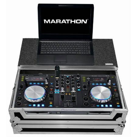 Case-to-Hold one Pioneer XDJR1 DJ Music Controller plus Laptop Shelf