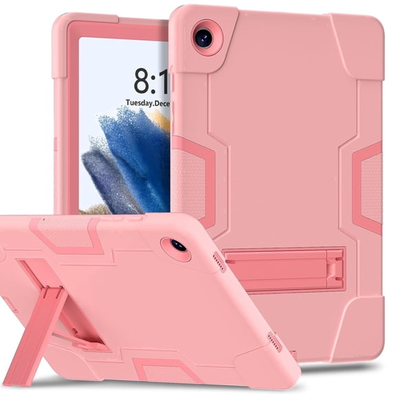case for Samsung Galaxy Tab A9+ 11" / A9 plus 11 Inch 2023 (SM-X210/X215/X216) Heavy Duty Protective with Kickstand- Rosegold+RG