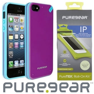 Coque IPhone 5/5S Metro Anti-choc - Protection Complète, Slim, Noire - Garantie 1 An