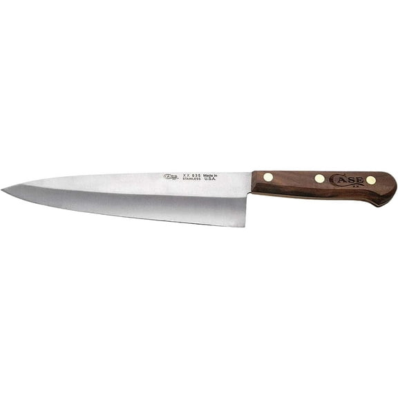 Case xx Household Cutlery Kitchen Walnut Wood Chef's Knife Knives