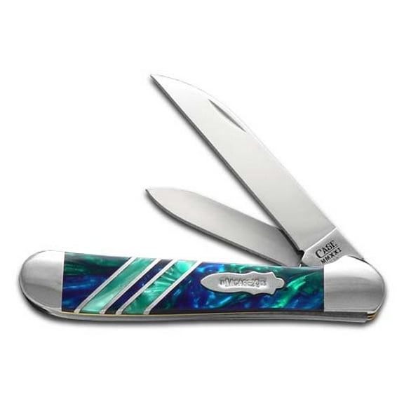 Case xx Knives Copperhead Vault Collection Aquarius & Santa Fe Corelon Stainless Pocket Knife