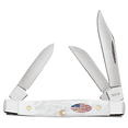 thumbnail image 1 of Case xx Knives Small Stockman Stars & Stripes Rough White Stainless Pocket Knife, 1 of 5