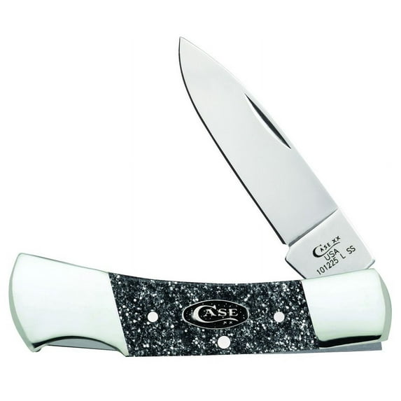 Case xx Silver Stardust Kirinite Lockback SparXX Stainless Pocket Knife Knives