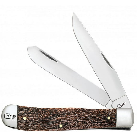 Case xx Valley Jig Color Wash Natural Bone Trapper Stainless Pocket Knife Knives