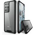 thumbnail image 1 of CaseBorne ArmadilloTek R Compatible with Samsung Galaxy S21 Ultra 5G Hybrid Clear Case (2021 Release) - Black, 1 of 6