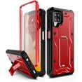 thumbnail image 1 of CaseBorne ArmadilloTek V Case for Samsugn Galaxy A12 with Built-in Screen Protector & Kickstand Full-Body Multi-Layer Rugged - Red, 1 of 6