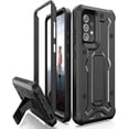 thumbnail image 1 of Caseborne ArmadilloTek V Compatible with Samsung Galaxy A52 5G Case (2021 Release), Military Grade Full-Body Rugged with Built-in Kickstand [Screenless Version] - Black, 1 of 5