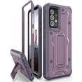 thumbnail image 1 of Caseborne ArmadilloTek V Compatible with Samsung Galaxy A52 5G Case (2021 Release), Military Grade Full-Body Rugged with Built-in Kickstand [Screenless Version] - Purple, 1 of 5