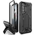 thumbnail image 1 of CaseBorne ArmadilloTek V Case for Samsung Galaxy S21 FE 5G with Kickstand Full-Body Multi-Layer Rugged Screenless - Black, 1 of 5