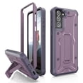 thumbnail image 1 of ArmadilloTek Vanguard Compatible with Samsung Galaxy S21+ Plus Case, Military Grade Full-Body Rugged with Built-in Kickstand [Screenless Version] - Purple, 1 of 4