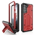 thumbnail image 1 of ArmadilloTek Vanguard Compatible with Samsung Galaxy S21+ Plus Case, Military Grade Full-Body Rugged with Built-in Kickstand [Screenless Version] - Red, 1 of 4
