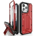 thumbnail image 1 of CaseBorne ArmadilloTek V Case for [iPhone 13 Pro] with Built-in Screen Protector & Kickstand Full-Body Multi-Layer Rugged - Red, 1 of 5