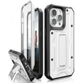 thumbnail image 1 of CaseBorne ArmadilloTek V Case for [iPhone 13 Pro] with Built-in Screen Protector & Kickstand Full-Body Multi-Layer Rugged - White, 1 of 4