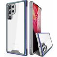thumbnail image 1 of CaseBorne R Series Case for Samsung Galaxy S22 Ultra 5G Aluminum Frame Clear Backplate - Iridescent, 1 of 6