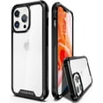 thumbnail image 1 of CaseBorne R Series Case for [iPhone 13 Pro Max] Aluminum Frame Clear Backplate - Black, 1 of 5