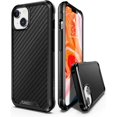 thumbnail image 1 of CaseBorne R Series Case for [iPhone 13] Aluminum Frame Aramid Fiber Kevlar Backplate - Black, 1 of 5