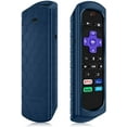 thumbnail image 1 of CaseBot Honey Comb Anti-Slip Shockproof Silicone Case Cover for for Roku Ultra 4K 4800R (2020)/ 4670 (2019)/ 4661 (2018)/ 4660 (2017), Roku 1/2/3/4 Remote Controller,Cyan Blue, 1 of 7