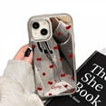 thumbnail image 1 of CaseCaca Cute Cherry Pattern Mirror Phone Case for iPhone 16 Pro Max, 1 of 6
