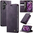 thumbnail image 1 of CaseMe Calf Leather Lining Microfibre Wallet Case for Samsung Galaxy A54 5G 6.4-inch with RFID Blocking,Magnetic Closure,Card Slots,Cash Slot,Kickstand,Shockproof Flip Folio Protective Phone Case, 1 of 10