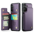 thumbnail image 1 of CaseMe Leather for Samsung Galaxy A15 Case with Card Holder, Wallet Case for Women Men with RFID Blocking, Durable Leather Kickstand Magnetic Clasp Shockproof Phone Case for Samsung Galaxy A15 6.5", 1 of 11
