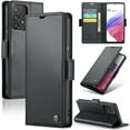 thumbnail image 1 of CaseMe Leather For Samsung Galaxy A53 Wallet Case with RFID Blocking, For Samsung Galaxy A53 Case Wallet for Women Men Card Holder Magnetic Clasp Kickstand Folio Case,Black,For Galaxy A53, 1 of 11