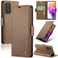 thumbnail image 1 of CaseMe Leather For Samsung Galaxy A73 5G Wallet Case with RFID Blocking, For Samsung Galaxy A73 5G Case Wallet for Women Men Card Holder Magnetic Clasp Kickstand Folio Case for Samsung Galaxy A73 5G, 1 of 11