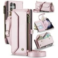 thumbnail image 1 of CaseMe Leather for Samsung Galaxy S23Ultra Case Wallet【RFID Blocking】with 10-Card Holder Zipper Bills Slot, Soft PU Leather Magnetic Shoulder Wrist Strap for Samsung Galaxy S23Ultra Wallet Case Women, 1 of 11