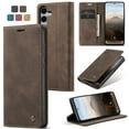 thumbnail image 1 of CaseMe Leather for Samsung Galaxy S25 5G Case, Flip Wallet Leather Case with Card Holder Magnetic Closure Shockproof Kickstand Protective Phone Cases Cover for Samsung Galaxy S25 5G 6.2-inch,Coffee, 1 of 12