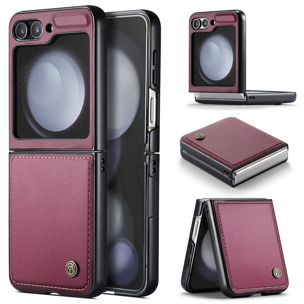 CaseMe Leather For Samsung Galaxy Z Fold5 Wallet Case with RFID ...