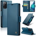 thumbnail image 1 of CaseMe Wallet Case for Samsung Galaxy S20 FE Premium Leather Case wih RFID Blocking Function Card Slots Kickstand Magnetic Clasp Shockproof Cover for Men Women for Samsung Galaxy S20 FE, 1 of 11