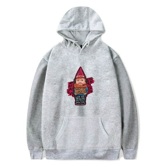 CaseOh Gnome Hoodie Men's Hip Hop Printing Pullover Hooded Sweatshirts