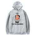 thumbnail image 1 of CaseOh Merch Banned Hoodie Men's Hip Hop Printing Pullover Hooded Sweatshirts, 1 of 2