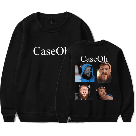 CaseOh Merch Sweatshirts Unisex Classic Crew Neck Pullover Stylish Long Sleeve Casual Tops