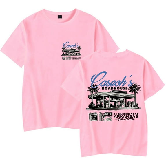 CaseOh Roadhouse T-Shirt Men/Women Streetwear T-Shirt Shirt Short Sleeve