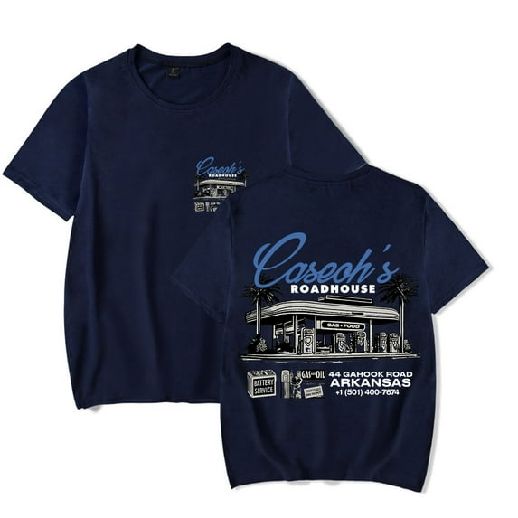 CaseOh Roadhouse T-Shirt Men/Women Streetwear T-Shirt Shirt Short Sleeve