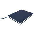 thumbnail image 1 of Universal Casebound Hardcover Notebook 10 1/4 x 7 5/8 Dark Blue Linen 66352, 1 of 3
