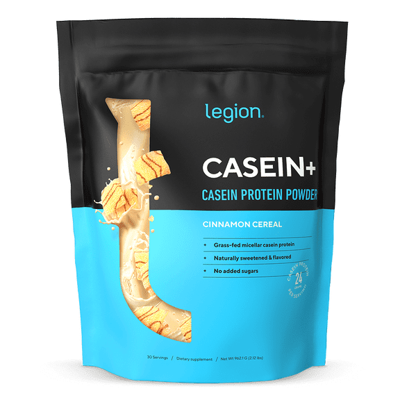 Casein + Protein Powder naturally sweetened and flavored