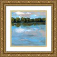 thumbnail image 1 of Casell, Sherri 20x20 Gold Ornate Wood Framed with Double Matting Museum Art Print Titled - Tranquil Day, 1 of 4