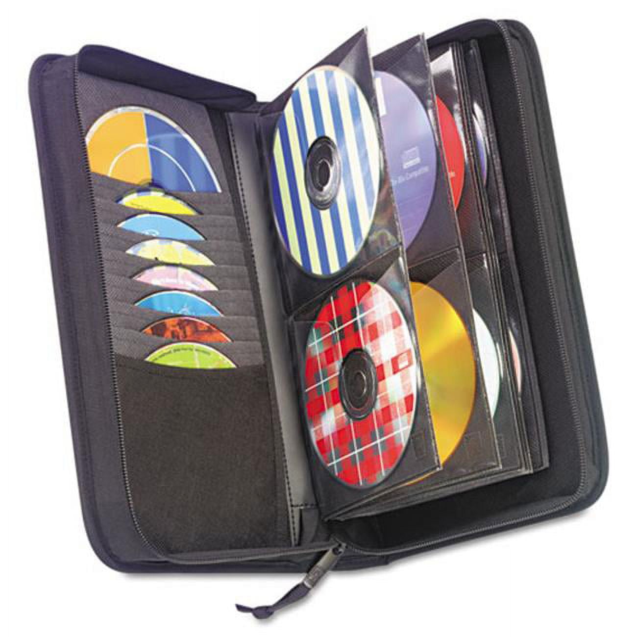 Caselogic 3200042 CD & DVD Wallet, Holds 72 Discs - Black