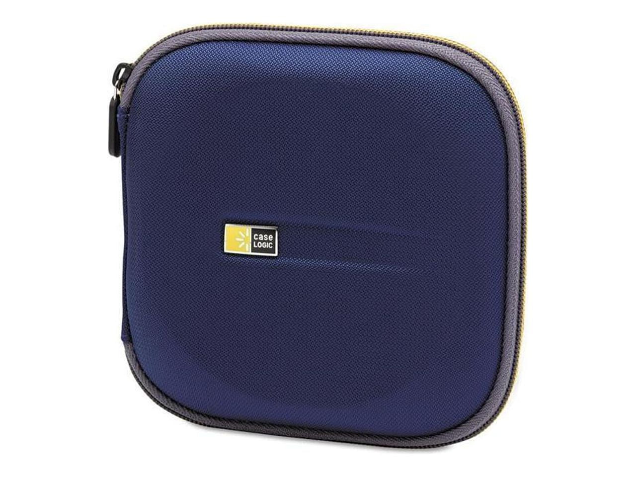 Caselogic 3200439 Molded Eva CD & DVD Wallet, Holds 24 Discs - Blue ...