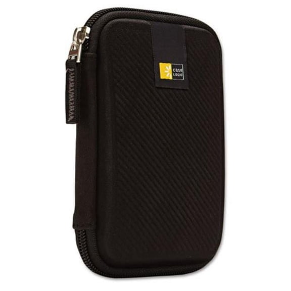 Caselogic 3201314 Portable Hard Drive Case, Molded EVA - Black
