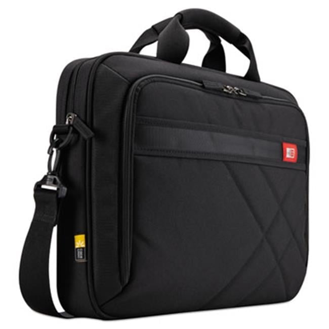 Caselogic 3201434 17 in. Diamond Laptop Briefcase - Black