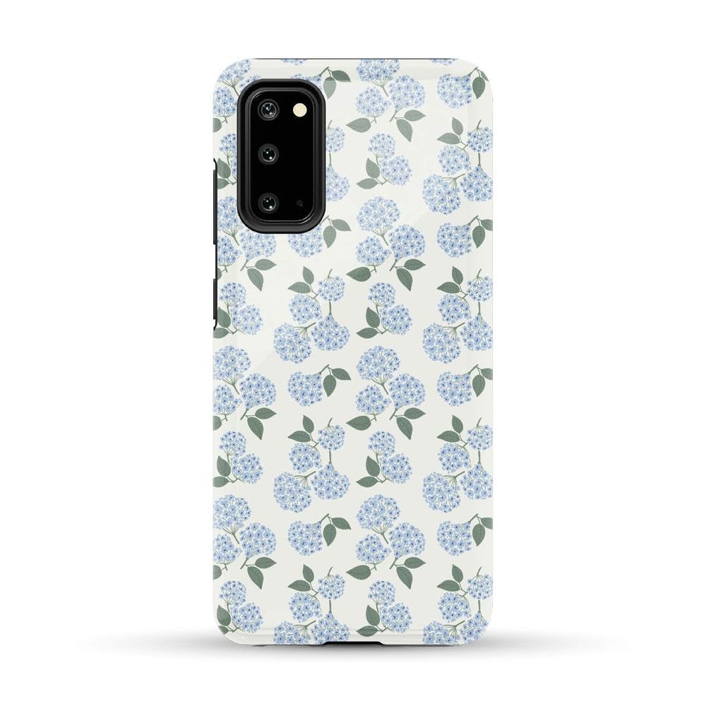 Casely Galaxy S20 Case | Nantucket Cottage | Blue Hydrangea | Essential ...