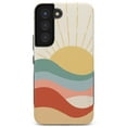 thumbnail image 1 of Casely Galaxy S22 | Here Comes The Sun | Cute Colorblock Sunset Samsung Case, 1 of 8